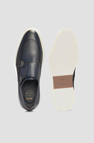 Zapatos Hombre Boss Monk Leather Italiano - tiendadicons.com
