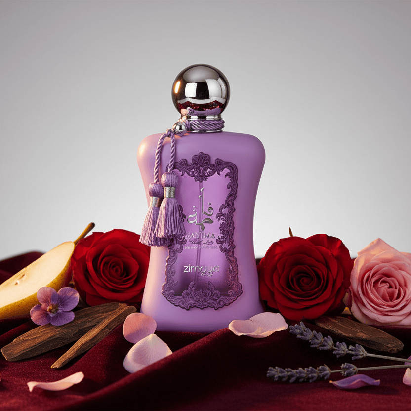Perfume Afnan Zimaya Fatima Velvet Love Eau de Parfum para Mujer 3.4 oz - Para mujer